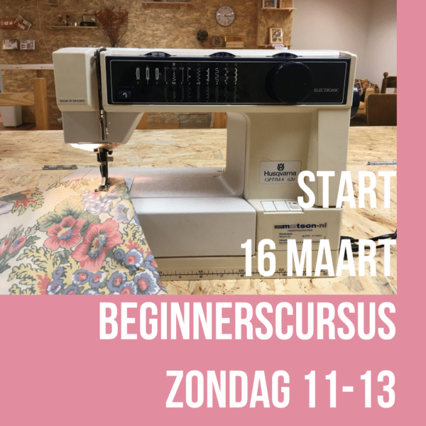 Naailes voor beginners 1 - Zondag