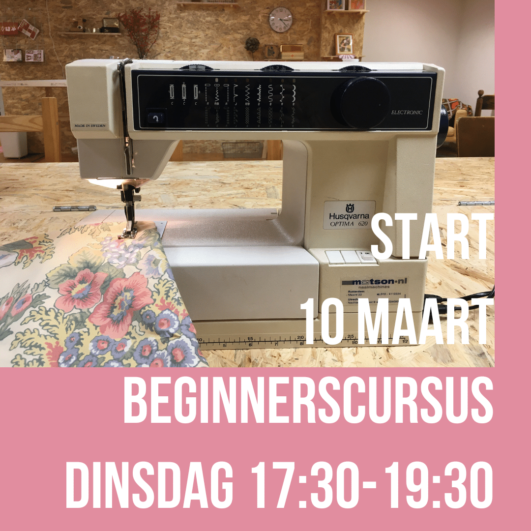 Naailes voor beginners 1 - dinsdagavond maart