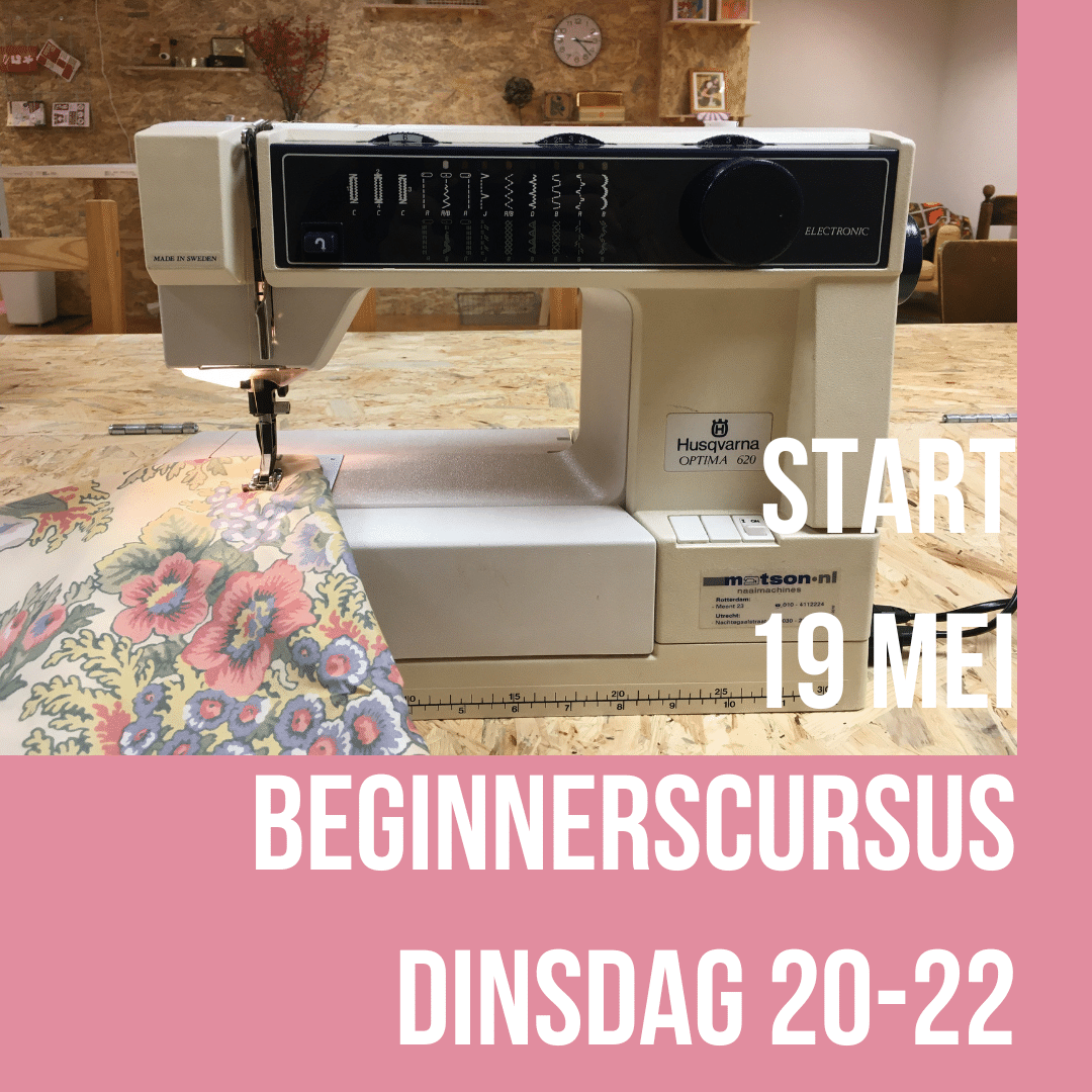 Naailes voor beginners 1 - dinsdagavond mei