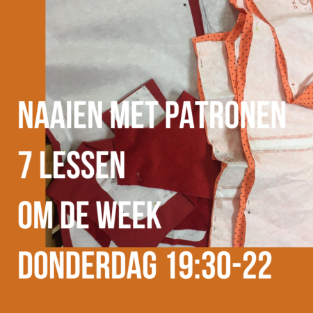 Naaien met patronen